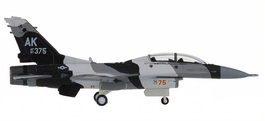 Hogan Lockheed F-16D AK 375 1:200 Airplane Pre-built  Airliner Model Display