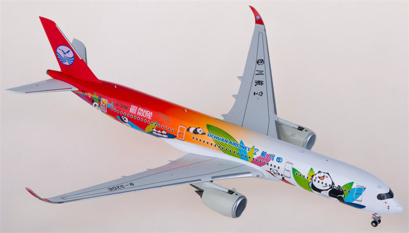 NG Models Sichuan Airlines for airbus A350-900 B-32G6 1:400 Airplane Pre-built  Airliner Model Display