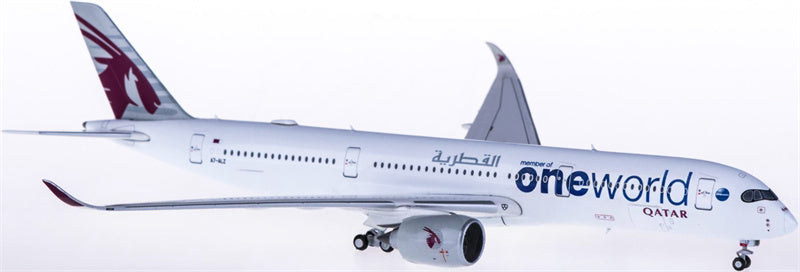JC Wings Qatar for Airbus A350-900 A7-ALZ 1:400 Airplane Pre-built  Airliner Model Display