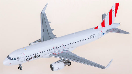 JC Wings Condor for Airbus A320 LZ-FBH 1:200 Airplane Pre-built  Airliner Model Display