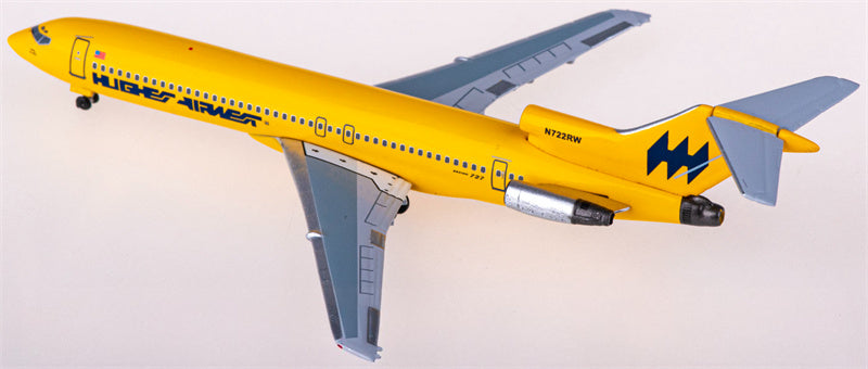 AeroClassics Hughes Airwest for Boeing 727-200 N722RW 1:400 Aircraft Pre-built  Airliner Model Display