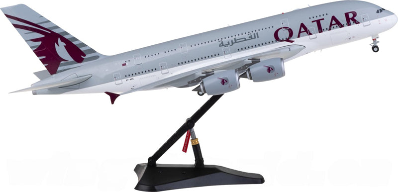 JC Wings Qatar for Airbus A380 A7-APG 1:200 Airplane Pre-built Airliner Model Display
