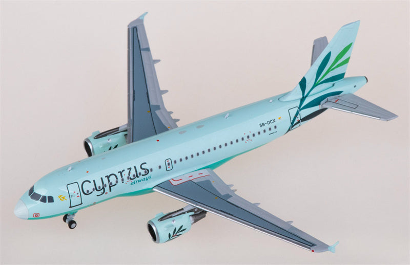 NG Models Cyprus Airways for Airbus A319 5B-DCX 1:400 Airplane Pre-built  Airliner Model Display