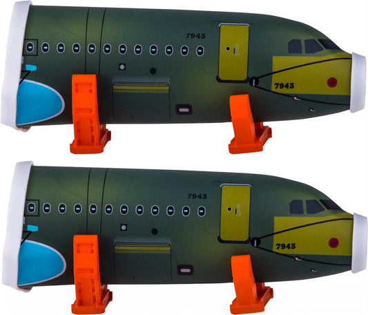 JC Wings Airbus A320 Front fuselage sections 1:200 Accessory Pre-built  Airliner Model Display