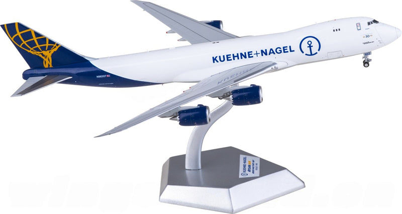 Hxmodels Atlas Air for Boeing 747-8F N862GT 1:400 Airplane Pre-built  Airliner Model Display