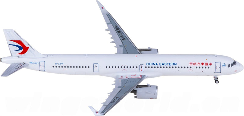 NG Models China Eastern Airlines for Airbus A321neo B-32HY 1:400 Airplane Pre-built  Airliner Model Display