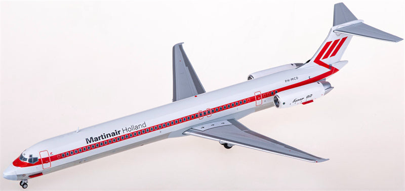 JC Wings Martinair for McDonnell Douglas MD-82 PH-MCD 1:200 Airplane Pre-built Airliner Model Display