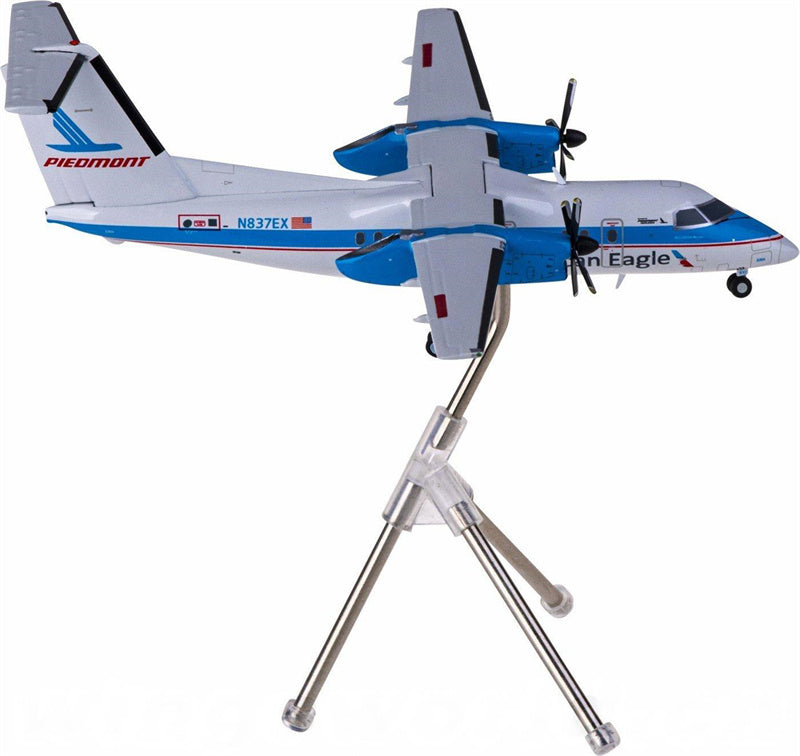 Geminijets American Eagle Airlines for Bombardier for Dash 8 Q100 N837EX 1:200 Airplan Pre-built  Airliner Model Display