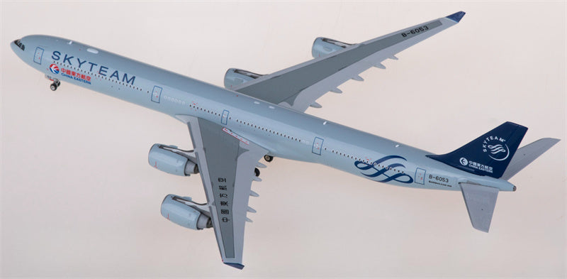 Phoenix China Eastern for airbus A340-600 B-6053 for SKY TEAM 1:400 Airplane Pre-built  Airliner Model Display