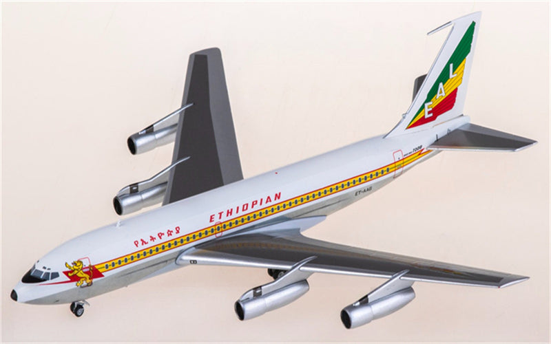 AeroClassics Ethiopian Airlines for Boeing 720B ET-AAG 1:200 Airplane Pre-built  Airliner Model Display