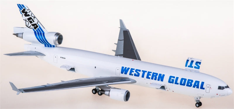 Geminijets Western Global Airlines for McDonnell Douglas MD-11F N783SN Interactive Series 1:200 Aircraft Pre-built  Airliner Model Display