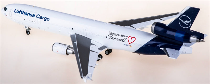 SQ Wings Lufthansa Cargo for McDonnell Douglas MD-11 D-ALCC 1:200 Aircraft Pre-built  Airliner Model Display