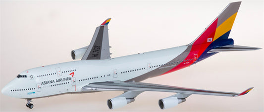 SQ Wings Asiana for Boeing 747-400 HL7428 1:200 Airplane Pre-built Airliner Model Display