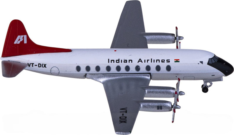 AeroClassics Indian Airlines for Vickers for Viscount 700 VT-DIX 1:400 Airplane Pre-built  Airliner Model Display
