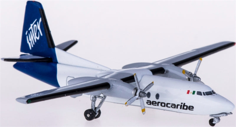 AeroClassics Aerocaribe for Fokker F-27 XA-MCJ 1:400 Aircraft Pre-built  Airliner Model Display