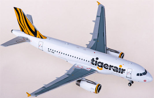 NG Models Tigerair for Airbus A319 9V-TRB 1:400 Airplane Pre-built  Airliner Model Display