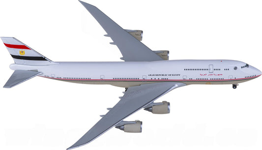 Herpa Egypt Government for Boeing 747-8 for BBJ SU-EGY 1:500 Airplane Pre-built Airliner Model Display