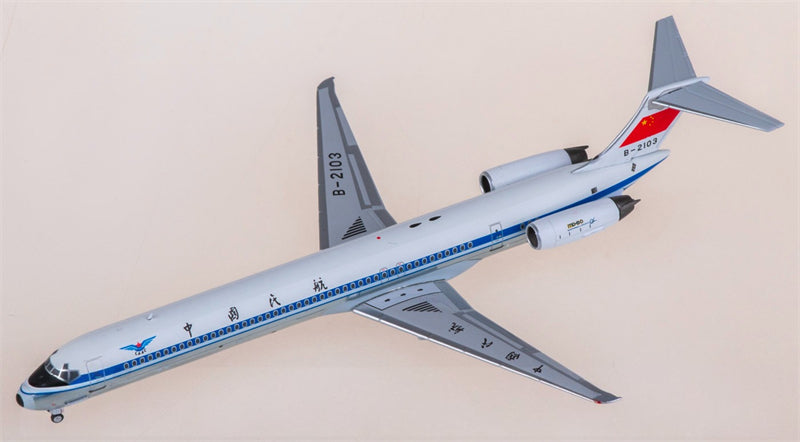 NG Models CAAC MD-82 B-2103 1:400 Airplane Pre-built  Airliner Model Display