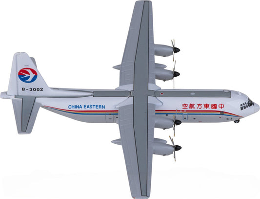 JC Wings China Eastern for Lockheed L-100-30 for Hercules B-3002 1:400 Airplane Pre-built  Airliner Model Display