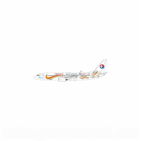 NG Models China Eastern for Boeing 737-800 B-1908 1:400 Airplane Pre-built  Airliner Model Display