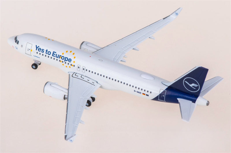 Herpa Lufthansa for Airbus A320 D-AIUC 1:500 Airplane Pre-built  Airliner Model Display