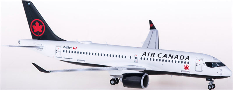 Herpa Air Canada for Airbus A220-300 C-GROV 1:200  Aircraft Pre-built  Airliner Model Display