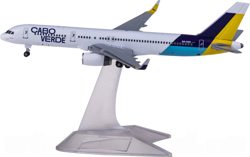 Herpa Cape Verde Airlines for Boeing 757-200 D4-CCH 1:500 Airplane Pre-built  Airliner Model Display