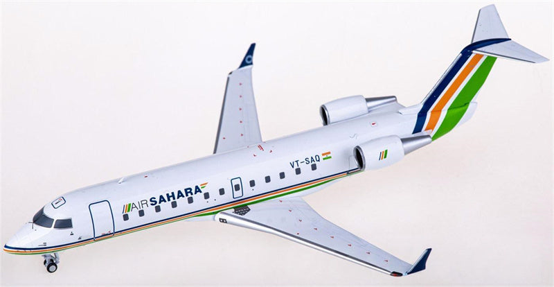 NG Models Air Sahara for Bombardier CRJ200ER VT-SAQ 1:200 Airplane Pre-built  Airliner Model Display
