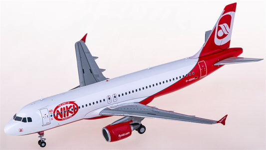 JC Wings Niki for Airbus A320 D-ABHH 1:200 Airplane Pre-built Airliner Model Display