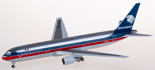 JC Wings Aeromexico for Boeing 767-300ER XA-RWX 1:200 Airplane Pre-built Airliner Model Display