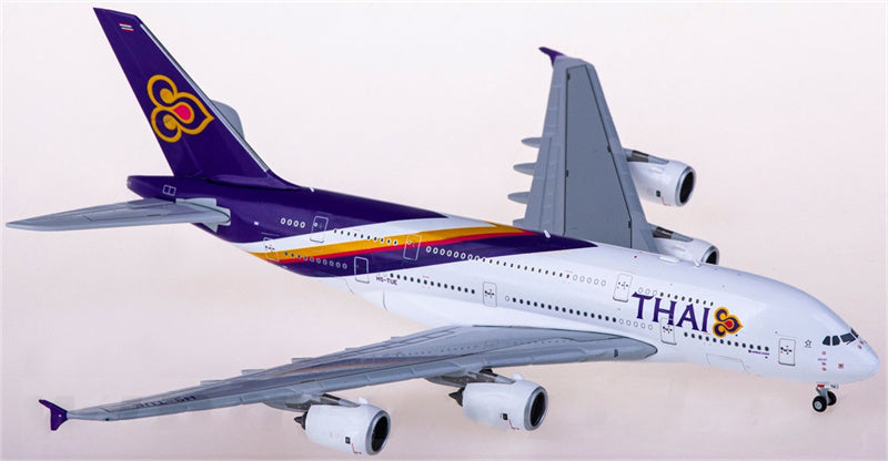 JC Wings Thai Airways for Airbus A380 HS-TUE 1:400 Airplane Pre-built  Airliner Model Display