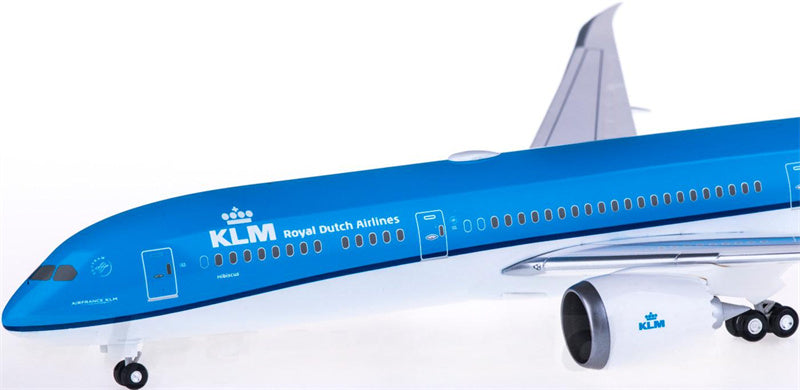 Hogan KLM for Boeing 787-9 PH-BHF In-Flight Wings Version 1:200 Aircraft Pre-built  Airliner Model Display