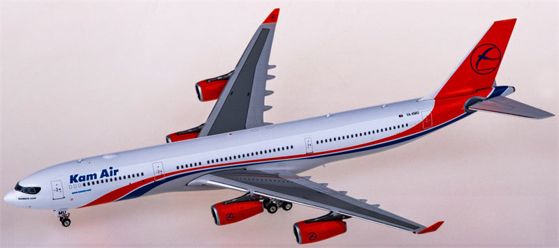 Phoenix Kam Air for Airbus A340-300 YA-KMU 1:400 Airplane Pre-built  Airliner Model Display