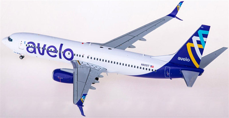 Geminijets Avelo Airlines for Boeing 737-800S N801XT 1:200 Airplane Pre-built  Airliner Model Display