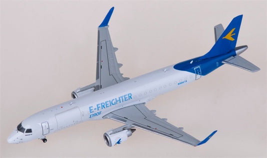 JC Wings for Embraer ERJ-190F for E-Freighter N986TA 1:400 Airplane Pre-built Airliner Model Display