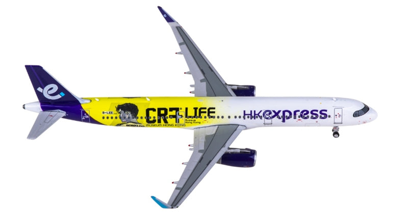 Phoenix HK Express for Airbus A321 B-LEE 1:400 Aircraft Pre-built  Airliner Model Display