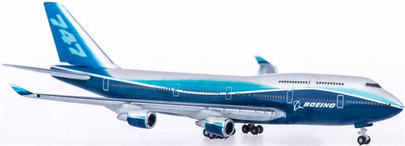 Hogan Boeing 747-400 1:1000 Airplane Pre-built  Airliner Model Display