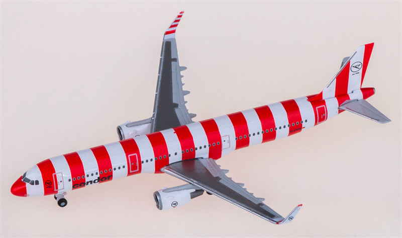 Herpa Condor for Airbus A321 D-ATCG 1:500 Airplane Pre-built Airliner Model Display