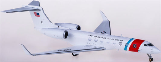 Geminijets USCG for Gulfstream G550(C-37B) 02 1:200 Airplane Pre-built  Airliner Model Display