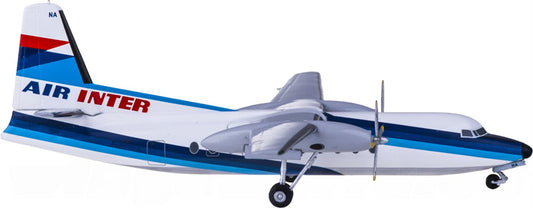 AeroClassics Air Inter for Fokker F-27 F-BPNA 1:200 Aircraft Pre-built  Airliner Model Display