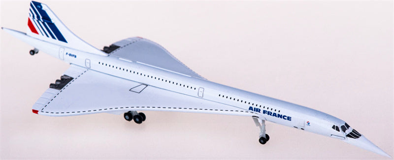 Herpa Air France for Concorde F-BVFB 1:500 Airplane Pre-built  Airliner Model Display