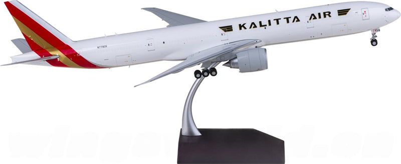 Geminijets Kalitta Air for Boeing 777-300ERF N779CK 1:200 Airplane Pre-built  Airliner Model Display