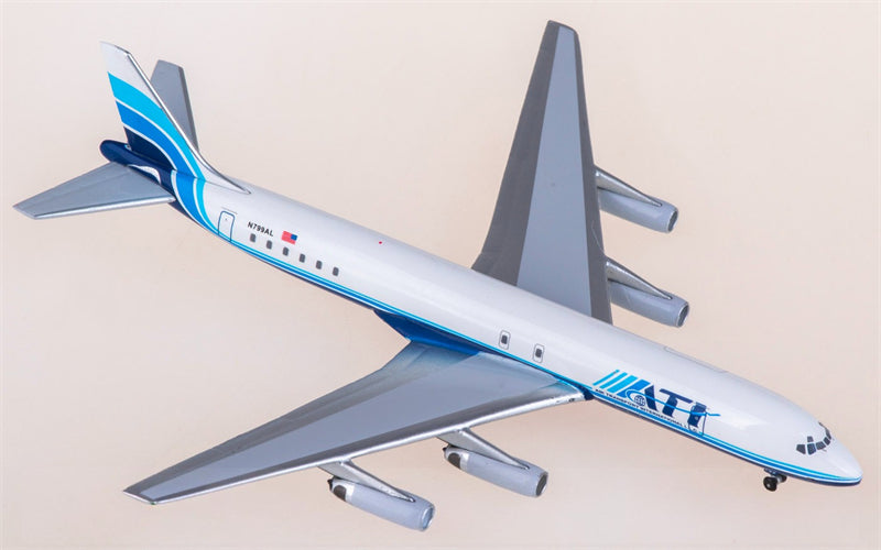 AeroClassics Air Transport International for Douglas DC-8-62C N799AL 1:400 Airplane Pre-built  Airliner Model Display