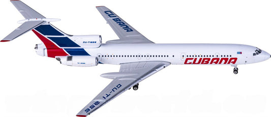 Phoenix Cubana for Tupolev TU-154B2 CU-T1256 1:400 Airplane Pre-built  Airliner Model Display