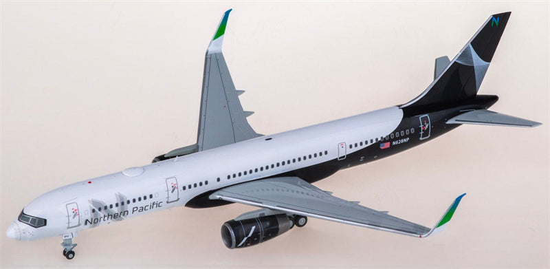 JC Wings Northern Pacific Airways for Boeing 757-200 N628NP 1:200 Airplane Pre-built Airliner Model Display