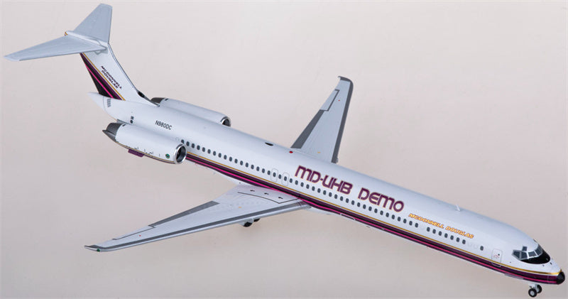 JC Wings for McDonnell Douglas MD-80 N980DC 1:200 Airplane Pre-built  Airliner Model Display