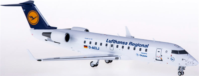 NG Models Lufthansa Regional for Bombardier CRJ100 D-ACLJ 1:200 Airplane Pre-built  Airliner Model Display