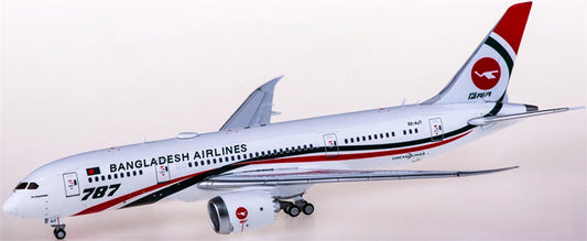 JC Wings Biman for Boeing 787-8 Dreamliner S2-AJT 1:400 Airplane Pre-built  Airliner Model Display