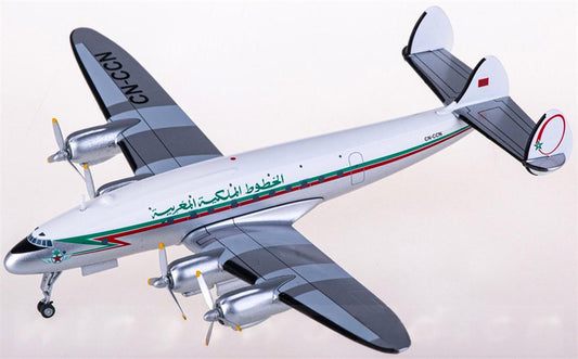 AeroClassics Royal Air Maroc for Lockheed L-749 CN-CCN 1:200 Airplane Pre-built  Airliner Model Display