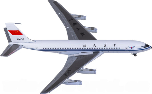 Yu ModeL CAAC for Boeing 707-300 2402 1:400 Aircraft Pre-built Model